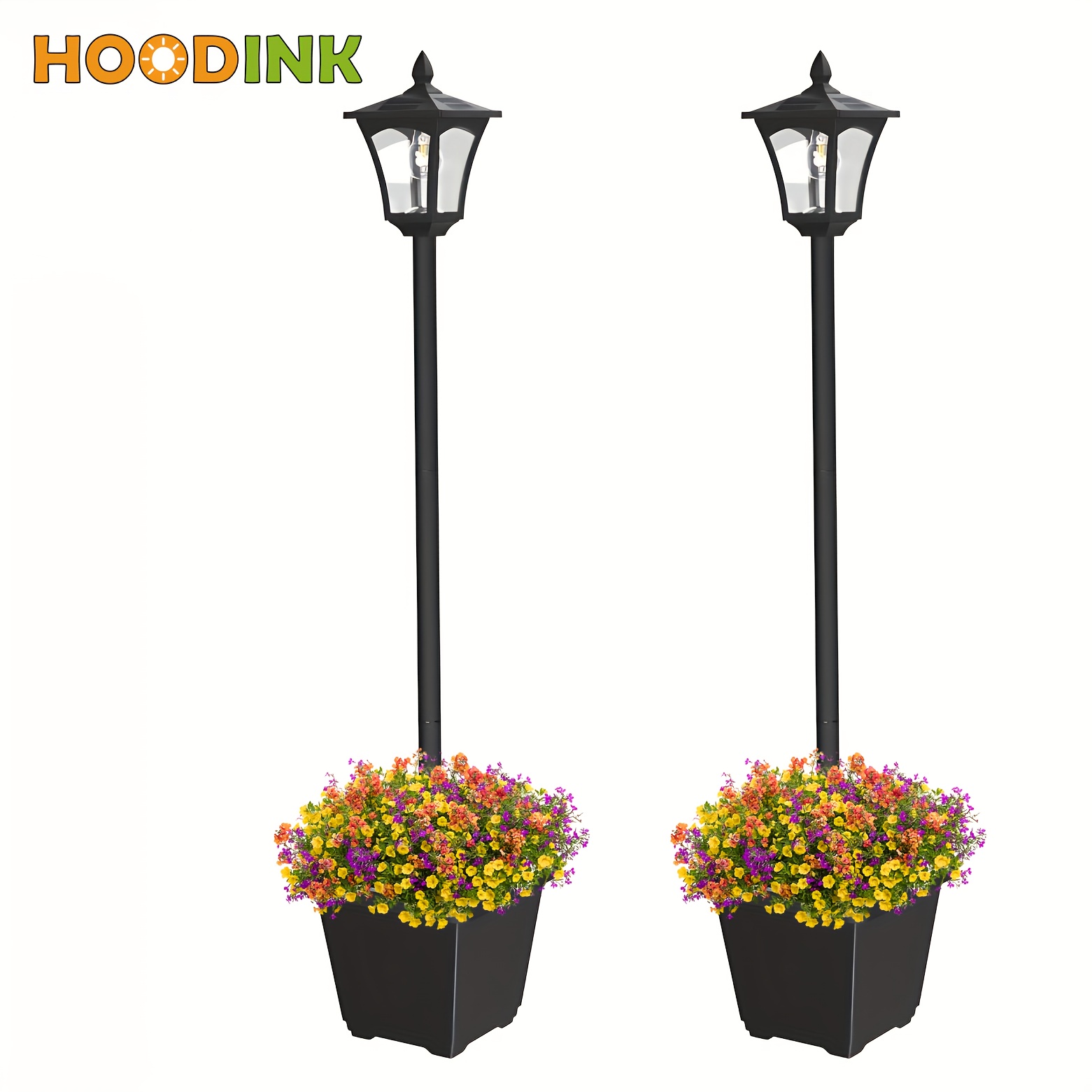 Solar Post Light, Warm White Light, Suitable for Outdoor Garden Decoration, 1pc IP44 Solar Pathway Light with Path Lighting and Festive Landscape Design - Perfect for Christmas and New Year Festive Atmosphere (60LM)